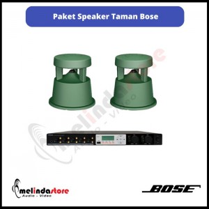 Paket Speaker Outdoor Taman Kolam Bose 360P | 2 Speaker